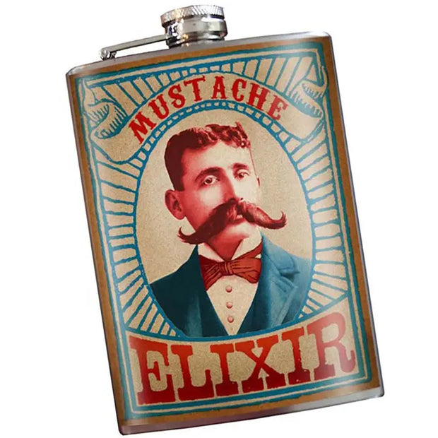 Mustache Man Flask