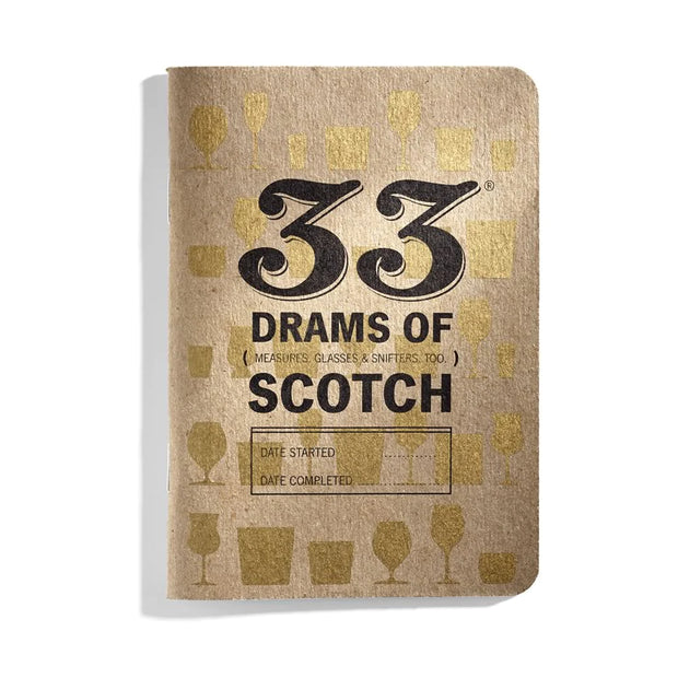 33 Drams of Scotch Whiskey Journal